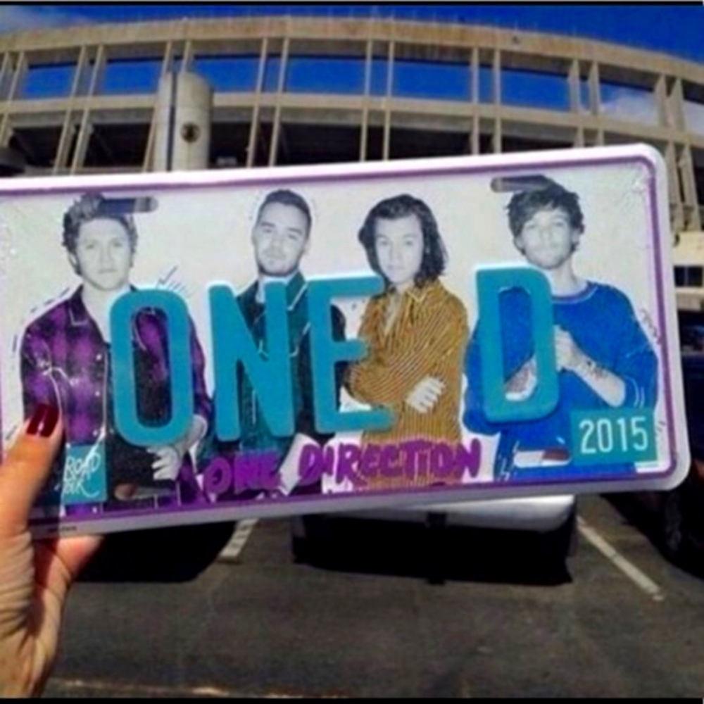 One direction lincense plate-just looking for one